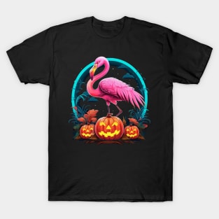 Flamingo Halloween T-Shirt